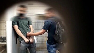 amateur handjob from Workin Men XXX